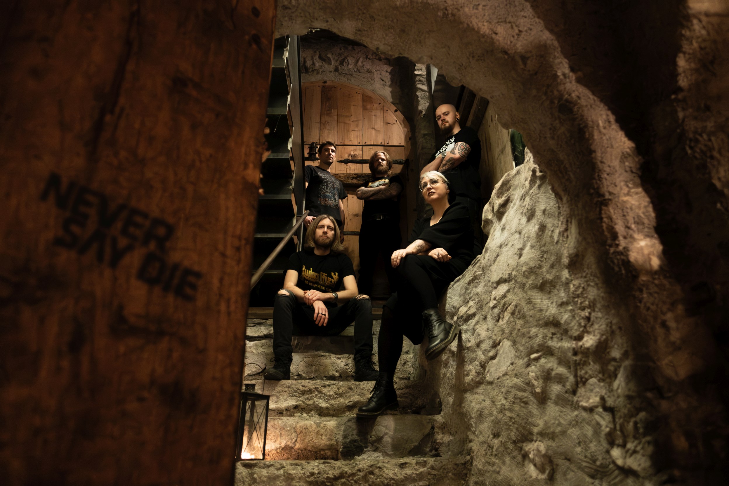 Never Say Die Bandfoto